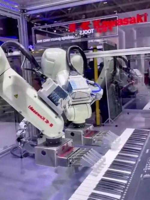 弹钢琴机器人 华象工业 工厂实拍视频 工业机器人 自动化生产线 让技术更有价值 自动化设计